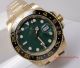 2018 Replica Yellow Gold Rolex GMT-MASTER II Watch SS Green Face (5)_th.jpg